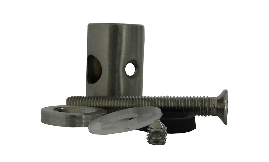 Sujetador tubo 12mm a poste 